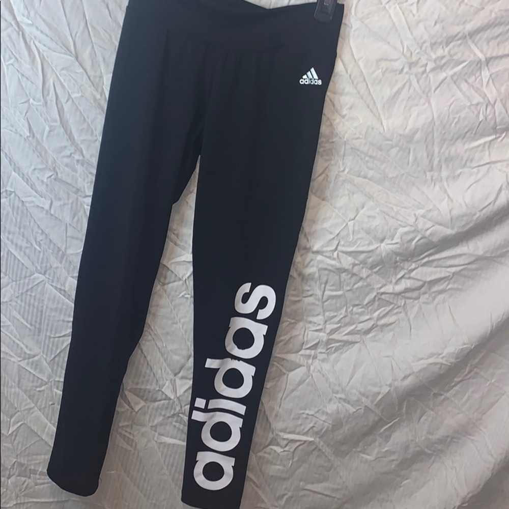 Adidas Black Athletic Leggings